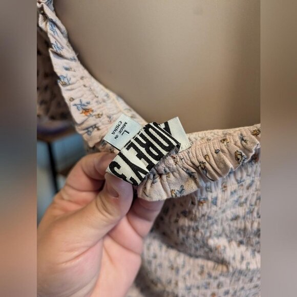 Cottagecore Floral Ruffle Sleeve - Picture 6 of 12